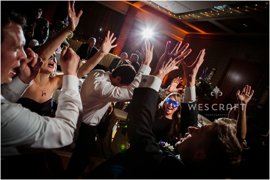 We end the "Best of" with the best of Dance floor. This has got to be my favorite time of the night. We get to observe and record the insanity of the celebration. Our use of lighting and lens selection allow us to make really dynamic party photos.