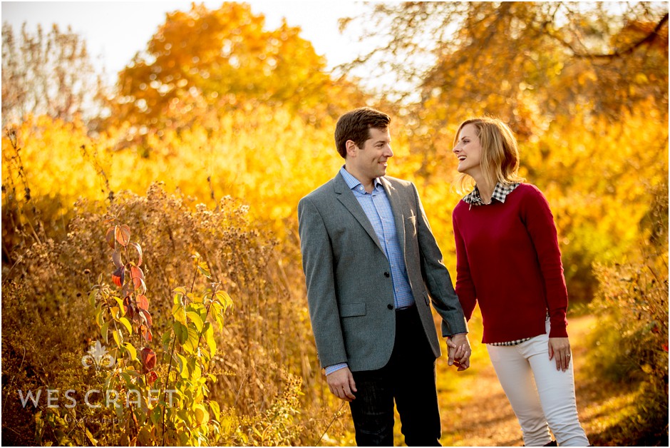 Natural Fall Setting Chicago Engagement Wes Craft Photography003