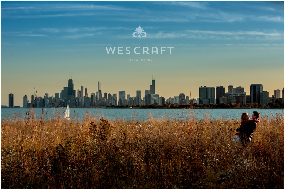 Natural Fall Setting Chicago Engagement Wes Craft Photography007