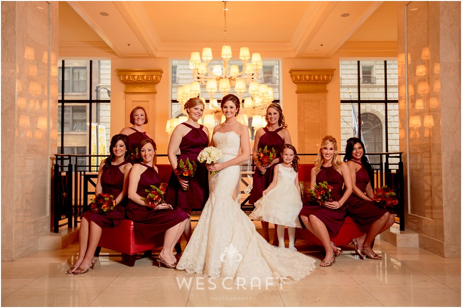 Pazzo's 311 October Wedding Wes Craft Photography, JW Marriot Chicago
