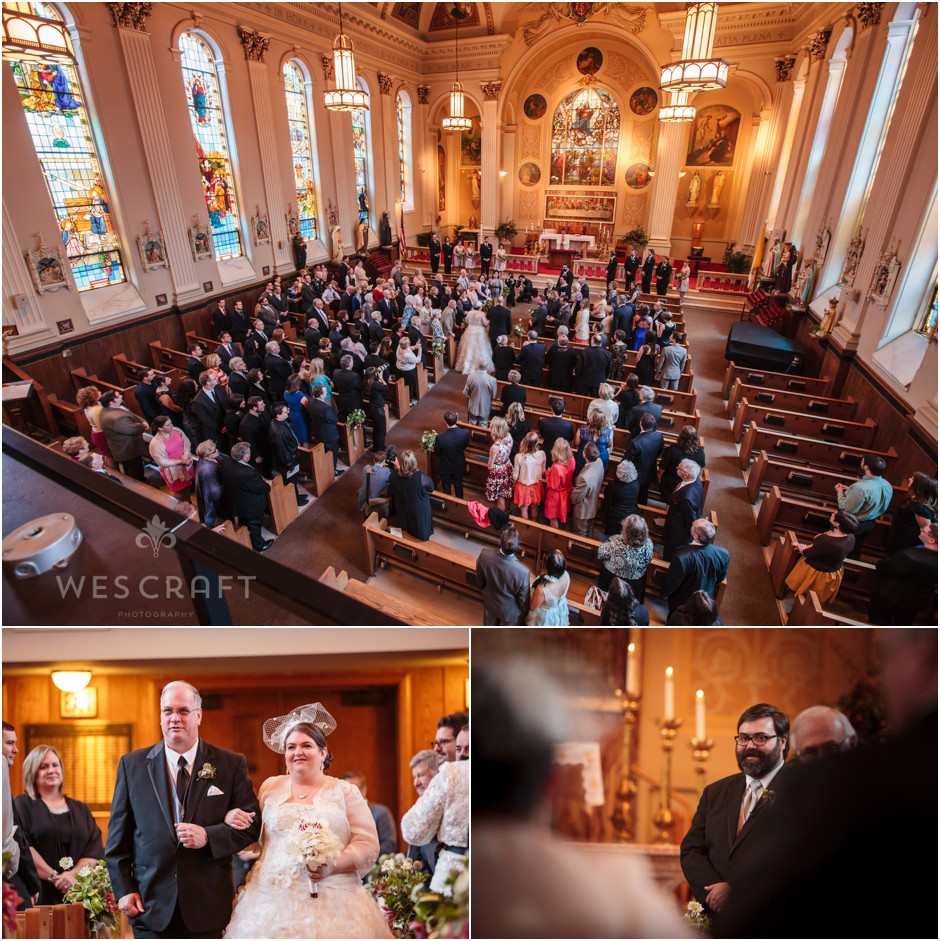 Wedding Mass at Assumption Catholic Church, Chicago, IL