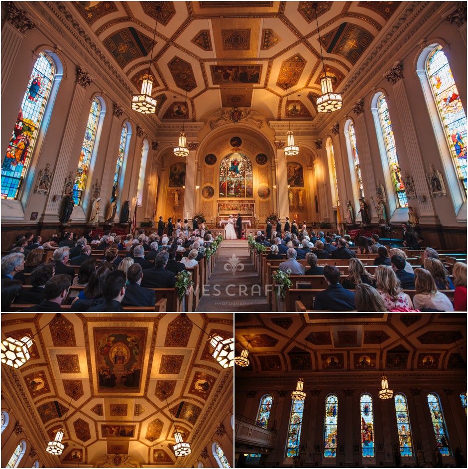 Wedding Mass at Assumption Catholic Church, Chicago, IL